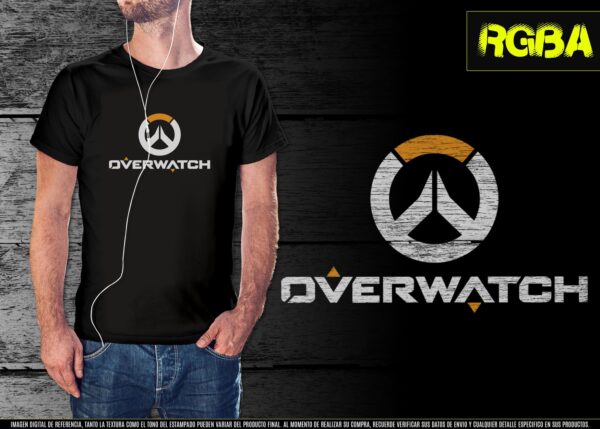 Estampado logo overwatch