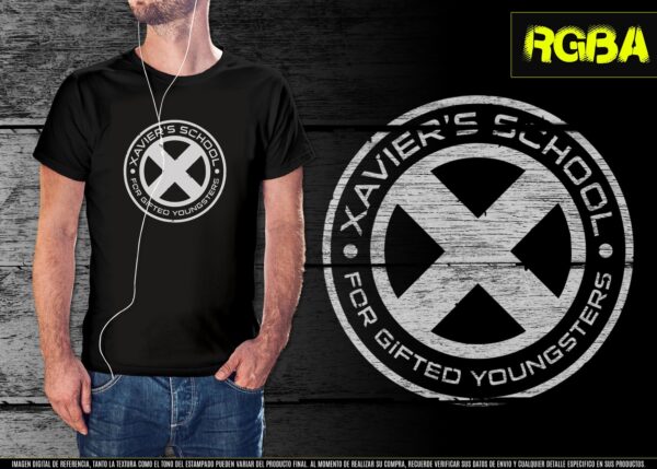 estampado logo xmen