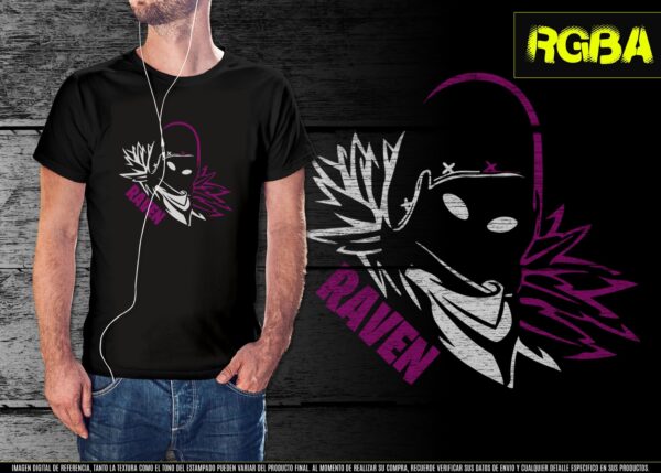 estampado fortnite raven