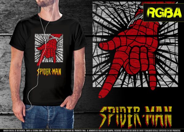 estampado spiderman