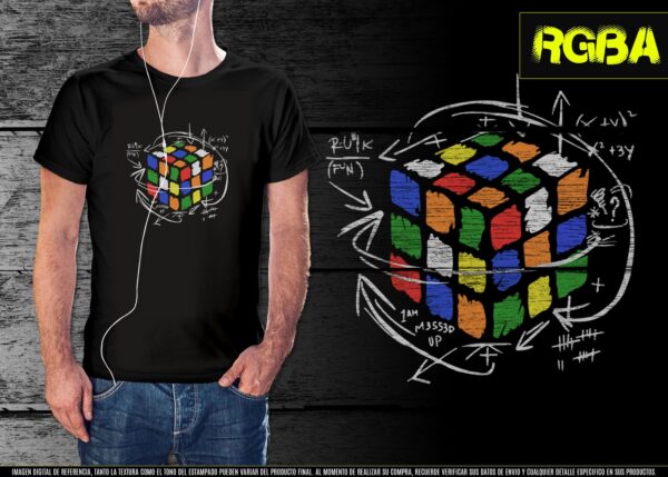 estampado cubo rubik