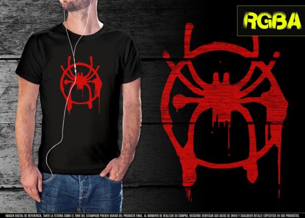 estampado spider verse