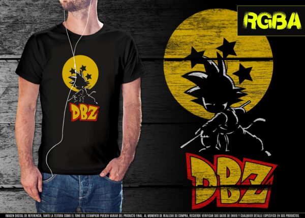 estampado dragon ball