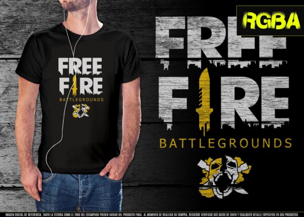 Estampado Free Fire