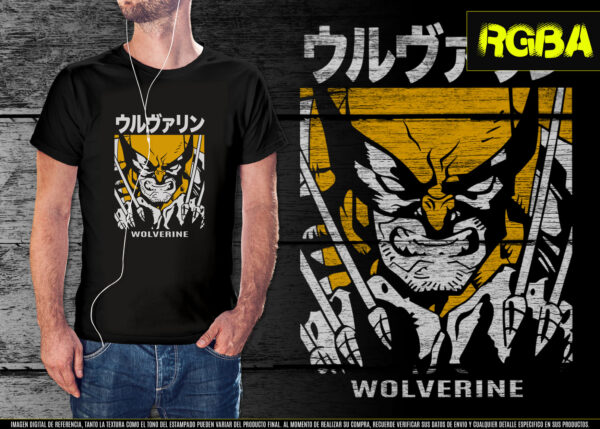 Estampado Wolverine