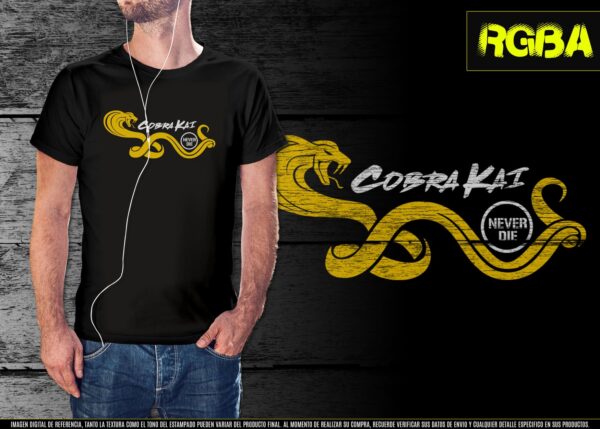 estampado cobra kai