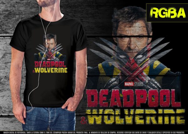 Polera deadpool & wolverine