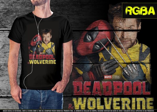 Polera deadpool & wolverine