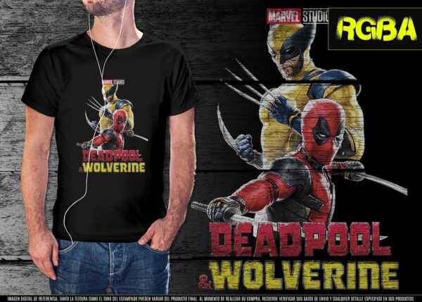 Polera deadpool & wolverine