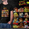 polera estampada street fighter 2